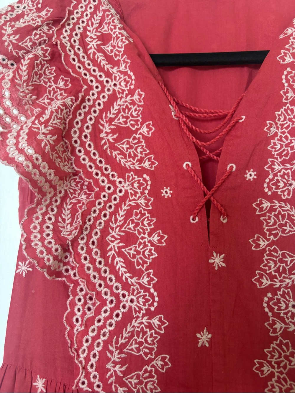 Ulla Johnson Red Dress Topline - Picture 5 of 8